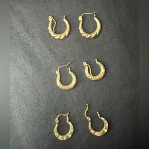 10K Gold Earrings